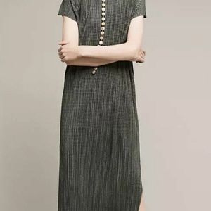 Anthropologie Dresses - Anthropologie Sabina Musayev Green Silky Textured Anthropologie Dresses - Anthropologie Sabina Musayev Green Silky Textured